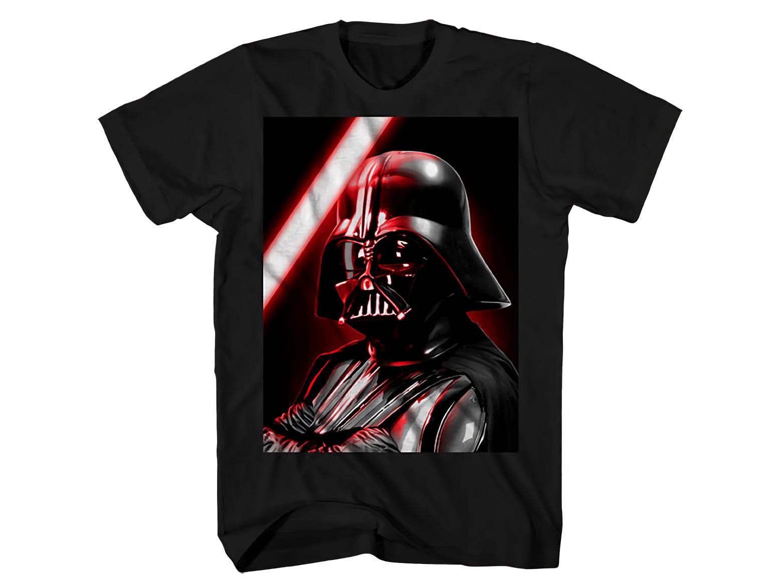 Star Wars Darth Vader Close and Personal Black T-Shirt | M - Walmart.com
