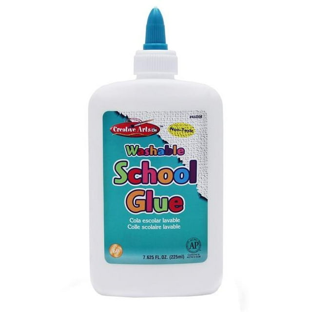 Charles Leonard CHL46008-12 Economy Washable School Glue - 8 oz - 12 Each
