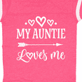 thumbnail image 4 of Inktastic Auntie Loves Me Baby Clothes Boys or Girls Baby Bodysuit, 4 of 5