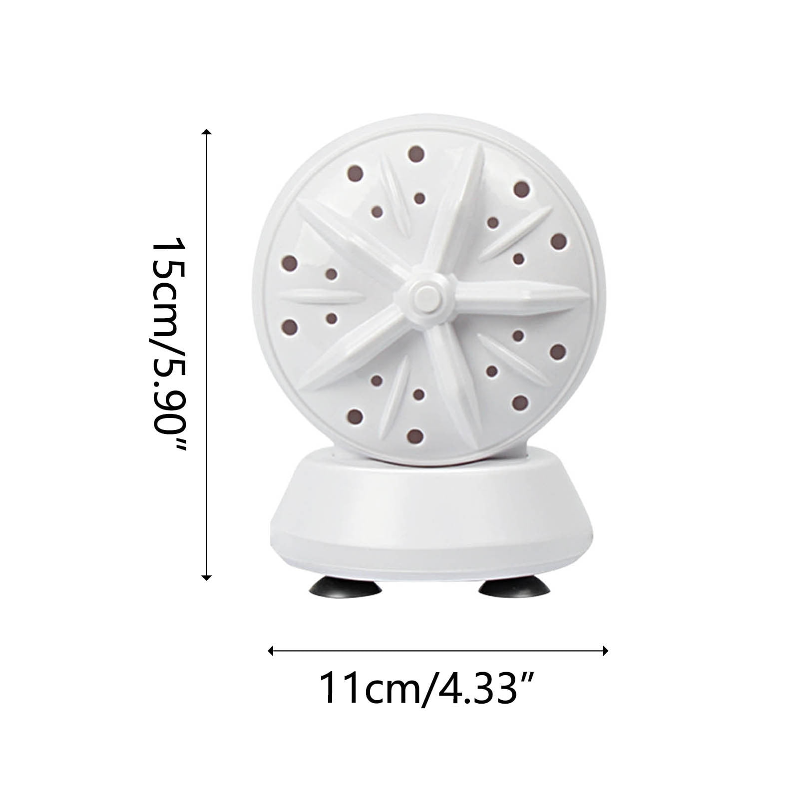 Wovilon Portable Small Washing Machine Travel Clothing Underwear Cleaning Washing Machine 24W