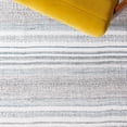 thumbnail image 6 of SAFAVIEH Kilim Malena Striped Polyester Area Rug, Ivory/Grey, 6' x 6' Square, 6 of 8