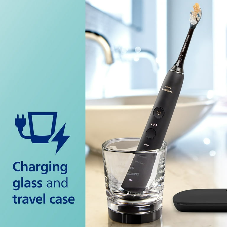 Sonicare DiamondClean Smart 9300 Electric Toothbrush, Black, 4
