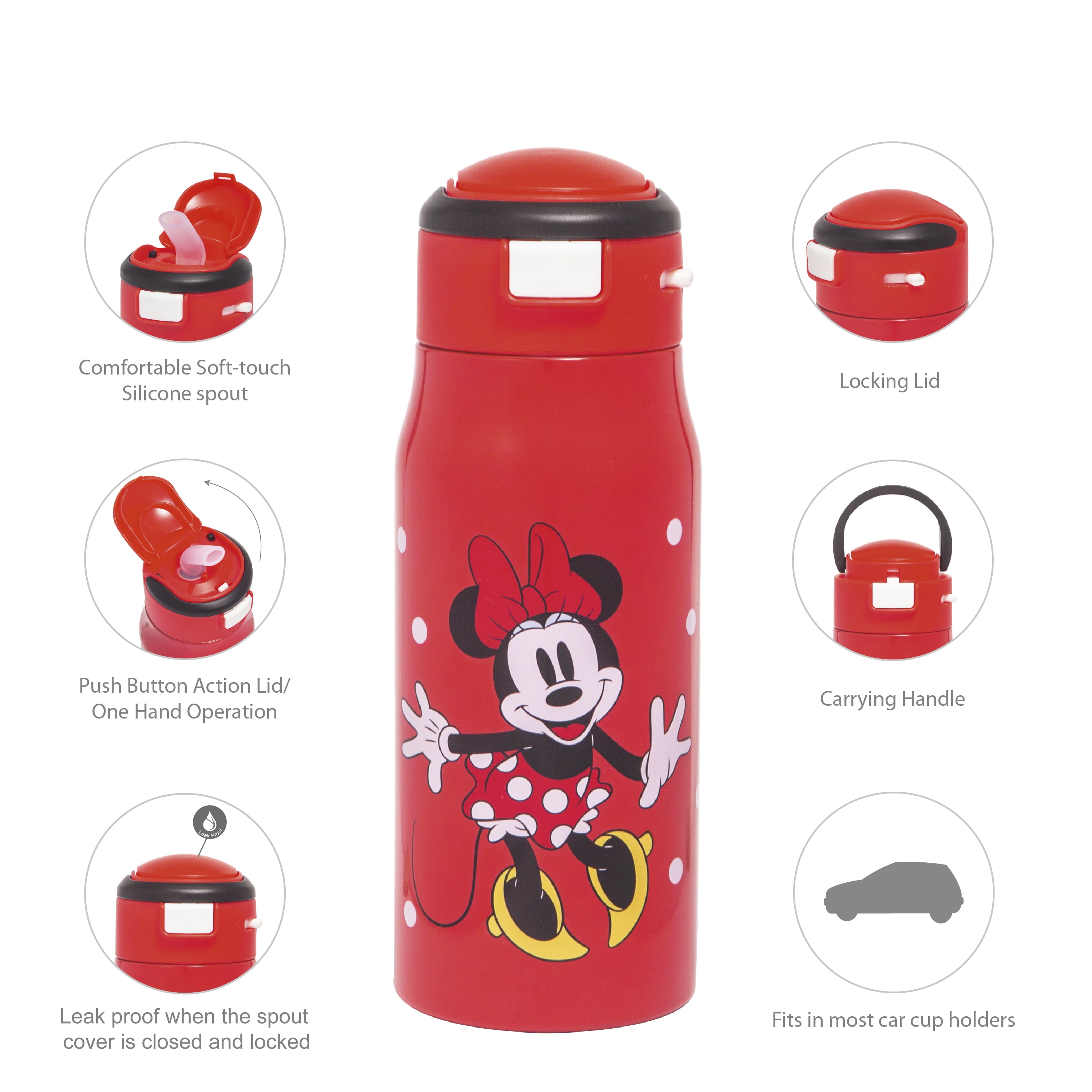 BOZ Kids Insulated Water Bottle with Straw Lid, Stainless Steel Double Wall  Water Cup-Shark, 1 - Fry's Food Stores