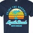 thumbnail image 4 of Inktastic Summer Enjoy the Sunshine Myrtle Beach South Carolina Blue T-Shirt, 4 of 5