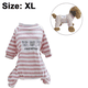 thumbnail image 2 of Ropa para perros pequeños, pijamas para cachorros, mono de manga larga, abrigos cálidos, jerséis, atuendo, 2 of 7