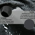 thumbnail image 5 of 32inch Built-in Grill Cover for Bull 45005 Built in Gas Grill, Bull Outdoor Kitchen & Grill Head Cover, Heavy Duty Waterproof BBQ Grill Top Cover with Handle and Elastic Hem for Bull Lonestar 4 Burne, 5 of 8