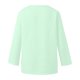 thumbnail image 3 of MHFRRA Camiseta Holgada de Manga Larga con Cuello En V Informal de Color Liso Verde, 3 of 7