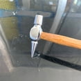 thumbnail image 4 of Dent Repair Hammer Car Body Dent Repair Tap Down Hammer With Wood Handle Car Dent Woodworking, 4 of 7