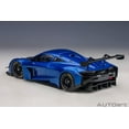 thumbnail image 3 of McLaren 720S GT3 Azure Blue Metallic 1/18 Model Car by Autoart, 3 of 11