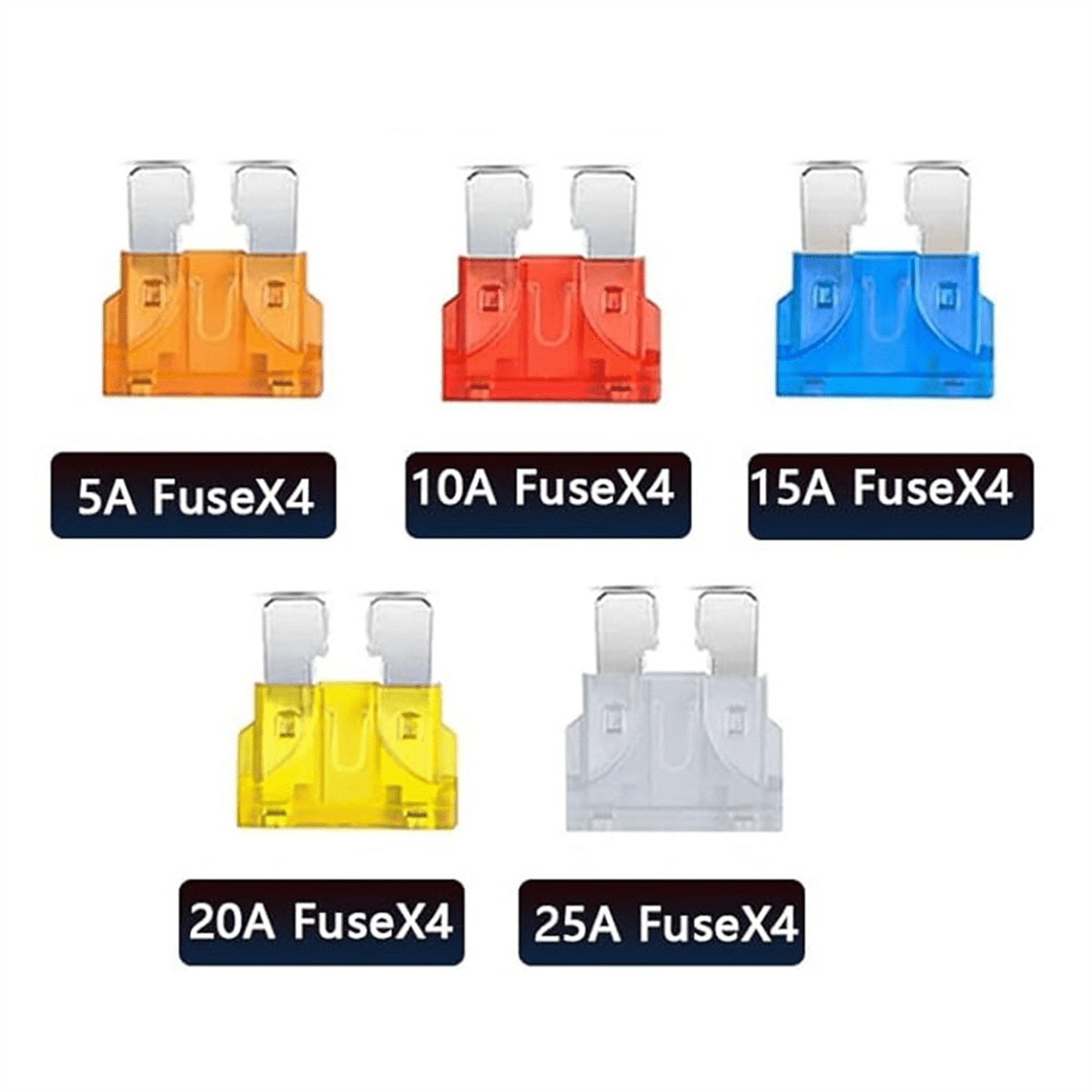 20 Way Blade Fuse Block 16 Circuit Fuse Holder Fuse DC SUB Panel with Ground and Cover for Car Boat Marine Trike Truck