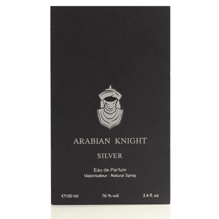Arabian Oud Men's Arabian Knight Silver EDP Spray 3.38 oz Fragrances 6281101824229