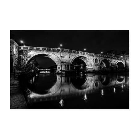Ponte Sisto 01 B&W - Rome Lazio Italy Photography Unframed Wall Art Print 5 x 7 inches