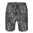 thumbnail image 3 of Balery Snake Traje de Baño Estilo Hawaiano para Hombre, Shorts de Secado Rápido con Bolsillos-3X-Large, 3 of 6