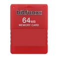 thumbnail image 3 of Tarjeta de memoria FMCB 1.966 para PS2 Tarjeta de consola McBoot gratuita de 64 MB (roja), 3 of 5