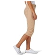 thumbnail image 4 of Lee Women's Relaxed Fit Legacy Capri - Cafe, Cafe, 6, 4 of 9