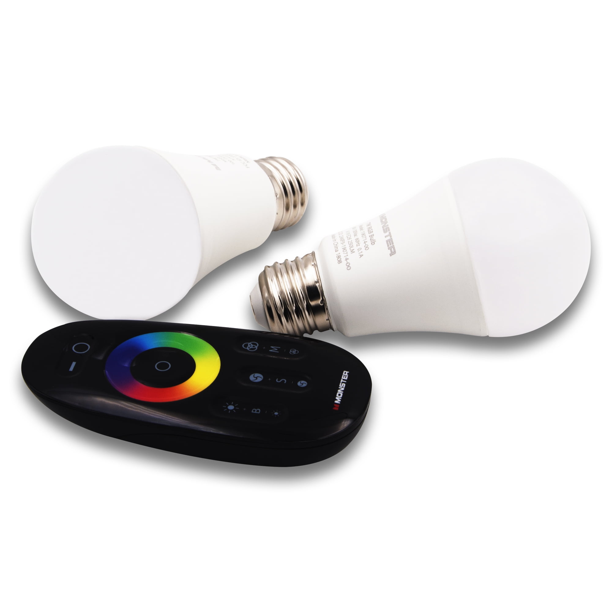 RGB 16 Colour Changing Remote Controlled LED Light Bulb 6.5/4.5w hua 