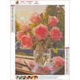 thumbnail image 5 of HsdsBebe Valentine's Diamond Art Painting Kits for Adults,Sunset Roses DIY Diamond Art,Gem Art Craft Home Game for Kids, 5 of 6
