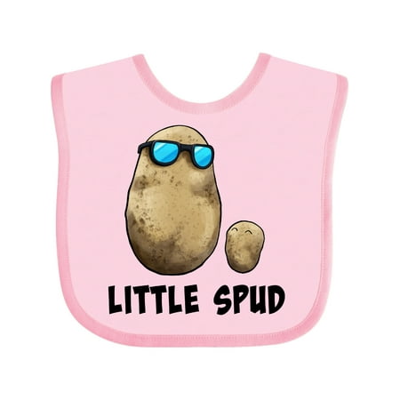 

Inktastic Little Spud Potato Father and Child Gift Baby Boy or Baby Girl Bib