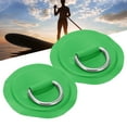thumbnail image 1 of D  Pad Patch, Reusable Durable D- Patch Deck Accessories Long Service Life  for PVC Inflatable Boat Kayak Canoe for Roof Racks Trailers Ground Sheets Green, 1 of 8