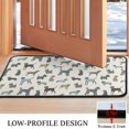 thumbnail image 3 of Cute Animal Dogs Door Rugs,Washable Non Slip Door Mats Indoor,Decorative Door Mats,Entry Mat Indoor for Entrance,Bedroom,Kitchen,Bathroom,30"x17", 3 of 6