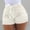 *White, variant on ClodeEU Women's High Waisted Drawstring Shorts,Casual Elastic Waist Running Shorts with Pockets Black,Women's Plus L