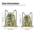 thumbnail image 4 of Easygdp Dinosaur Drawstring Backpack, Beach Sackpack, Travel Sackpack Lightweight for Sports, Gym, Travel, Swimming - Medium, 4 of 9