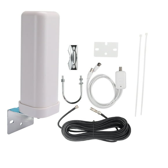 ZOUSSIQI Outdoor High Definition Digital Television TV Antenna 4K 1080P ATSC with Amplifier Accessory EL225#61051
