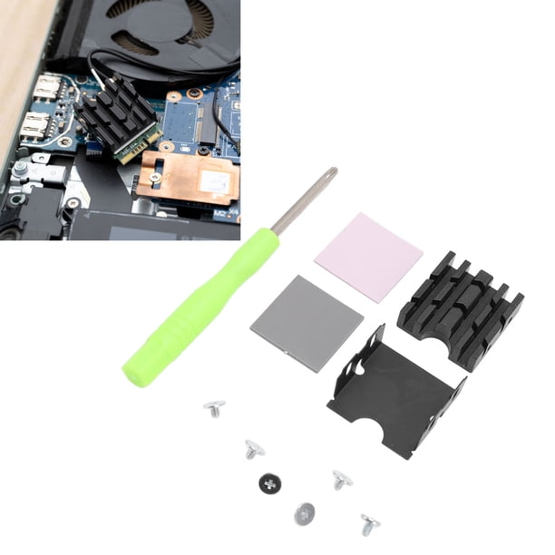 Disipador De Calor SSD M.2 2230, Fácil Instalación Diseño De Ranura De aleación De Aluminio Mg Disipador De Calor SSD M.2 PCIE NVME De Doble Cara Para Computadora Portátil