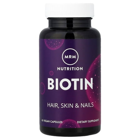 MRM Biotin 5mg Capsules, 60 Ct