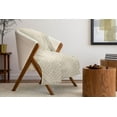 thumbnail image 1 of Embossed Scalloped Throw Beige, 1 of 3