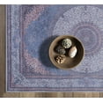 thumbnail image 5 of GLN Rugs Saphirya Indoor, Machine Washable Area Rug &nbsp;3'x5' Turkish Navy/Off, 5 of 8