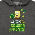 thumbnail image 3 of SpongeBob SquarePants - Luck Of The Square Pants - Men's Pullover Hooded Fleece Sweatshirt, 3 of 7