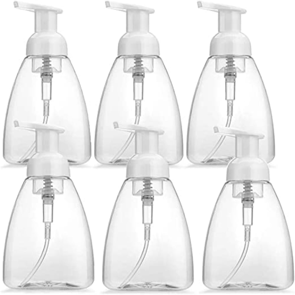 Dosaele Foaming Soap Dispenser, 6 Pack Hand Soap Dispensers Refillable Plastic Foam Soap