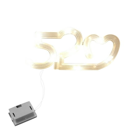 

LED Letter Light Night Light Valentine s Day Party Decoration Gift Home Bar Decoration Valentine s Day Lights