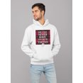 thumbnail image 2 of Never Enough Tartan - Bold Plaid Statement Graphic Men's Hoodie, 2 of 4