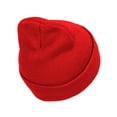 thumbnail image 3 of Top Headwear Kids Beanie - Youth Size Beanies For Boys Girls, Red, 3 of 5