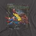 thumbnail image 2 of Superman Showdown Women's T Shirt, Charcoal, X-Large, 2 of 6