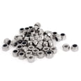 thumbnail image 1 of Unique Bargains M3 x 0.5mm Insert en Nylock en Acier Inoxydable 304 Écrous de Verrouillage Hexagonal 50 Pcs, 1 of 2