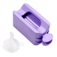 thumbnail image 4 of Caja de reciclaje de polvos para uñas, contenedor de polvos para uñas de doble capa para el hogar Púrpura, 4 of 8