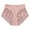 Pink, variant on NUZYZ Sexy Seamless Women Panties Mid Waist Large Size Mesh Breathable Highly Elastic Nylon Lady Underpants Blue