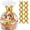 Gold, variant on 24"x 30" Clear Cellophane Gift Bags with Gold Ribbon Bows, 10 Pack Large Cellophane Wrap for Gift Baskets, Plastic Gifts Bags for Gift Giving