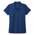 thumbnail image 5 of Yellow Rooster Womens Short Sleeve Eclipse Stretch Polo Shirt Estate Blue 2XL, 5 of 7