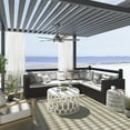 thumbnail image 6 of Hunter - Skyflow Outdoor  Ceiling Fan With Light, Wall Control, 52-inch, Matte Silver, Modern-style, 3-speed WhisperWind Motor, 52612, 6 of 18