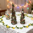 thumbnail image 7 of 2PACK Easter Rattan Table Tree Decor Lighted with Eggs & Berries, Spring Centerpieces for Home, Easter Table & Holiday Decorations, 7 of 7
