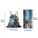 thumbnail image 3 of Mochila de toalla de playa dos en uno | Bolsa de microfibra con cordón y estampado digital | Superabsorbente y de secado rápido | Toalla grande de 70 x 140 cm para playa, piscina y viajes, 3 of 6