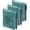 3 Aegean Blue, variant on 3 Pack Pocket Journaling Notebooks, A6 Small Notebook Total 360 Pages Journaling Notebooks For Note Taking Journals For Writing Mini Note Pads With Pen Holder 100 GSM Thick Paper(Green,Pink,Khaki)