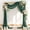 Emerald Green, variant on Ivory Wedding Arch Draping Fabric 30'' x 18FT Sheer Chiffon Arch Drape Backdrop for Summer Wedding Bridal Shower Party Outdoor Decoration