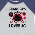 thumbnail image 4 of Inktastic Valentine's Day Grandpa's Lovebug Boys or Girls Baby Bodysuit, 4 of 5