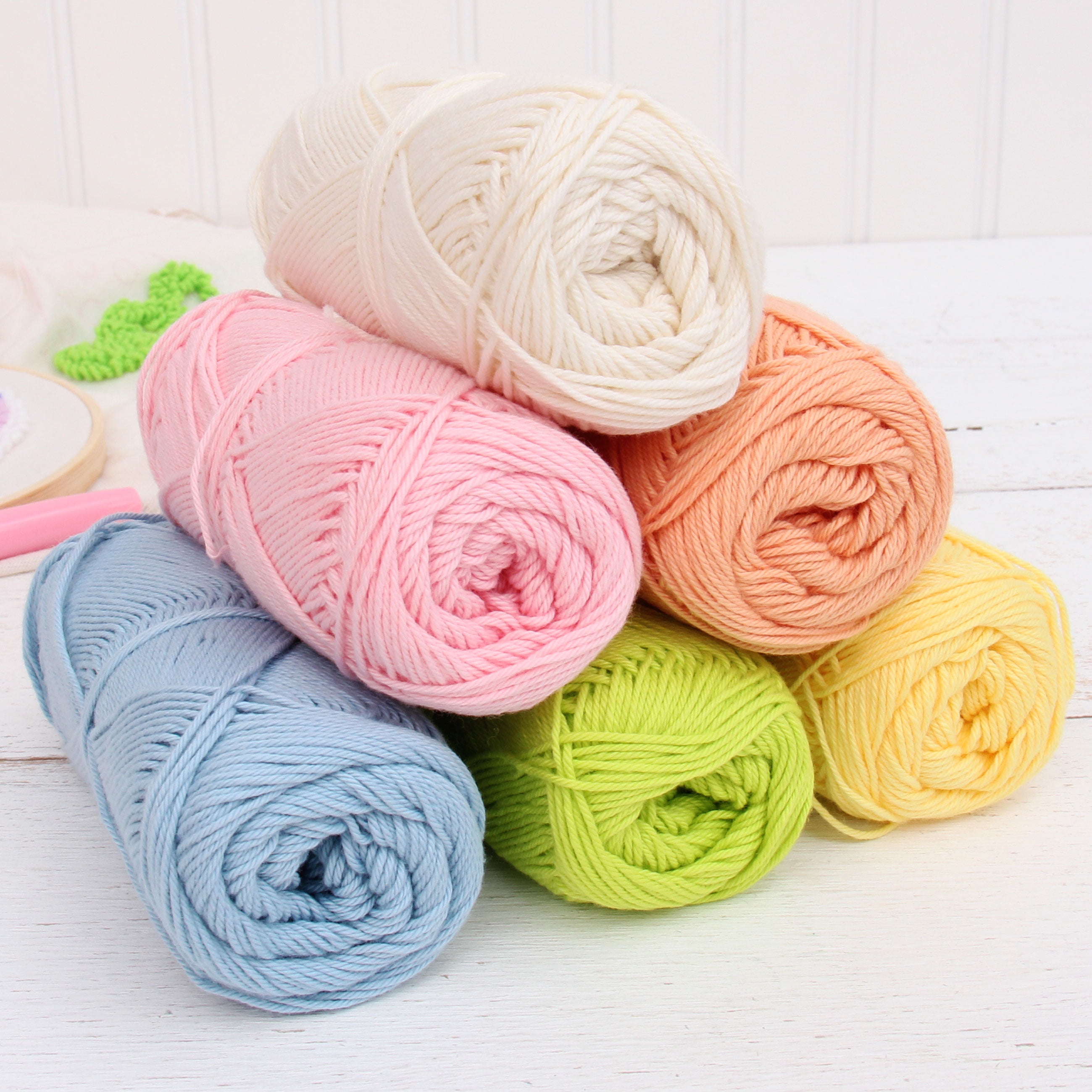 Threadart 100% Pure Cotton Crochet Yarn Size 2 | 50 gram Skeins |165 yds per Skein | Fine #2 | Brown | Color 3528