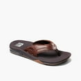 thumbnail image 2 of Reef  Men's Leather Fanning Lux Brown , 7 M US, 2 of 4